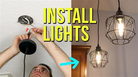 how to install decorative light over existing junction box|two pendant lights junction box.